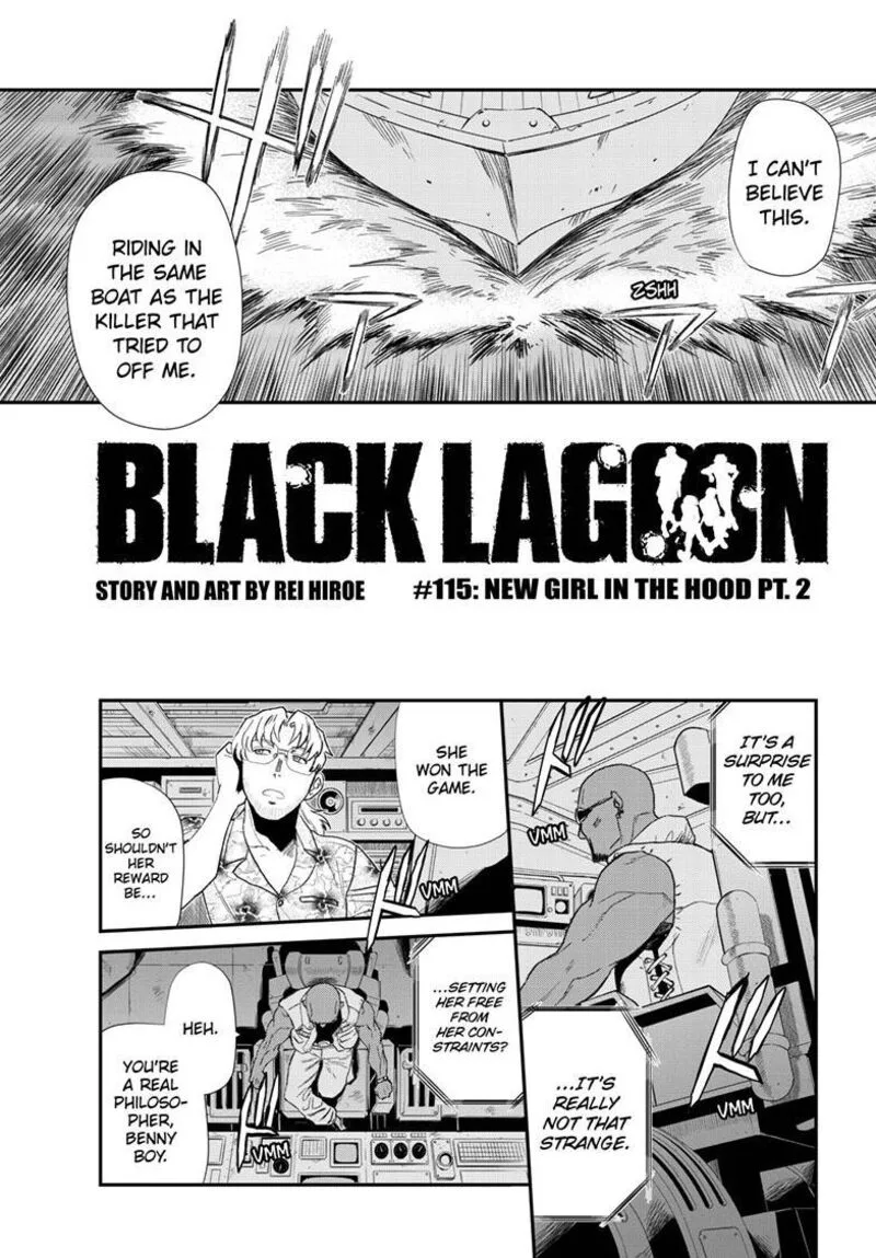 Black Lagoon Chapter 115 page 1