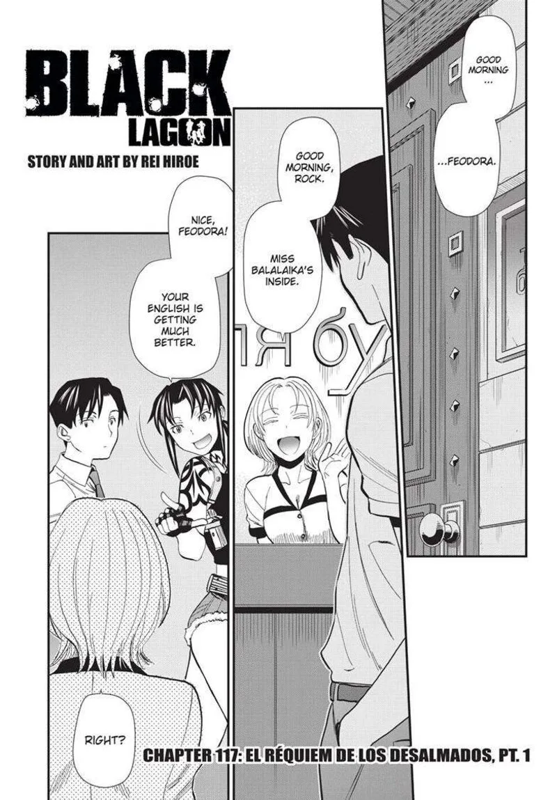 Black Lagoon Chapter 117 page 1
