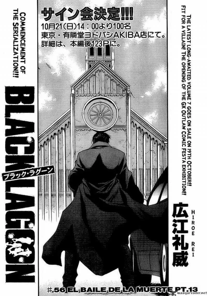 Black Lagoon Chapter 56 page 1