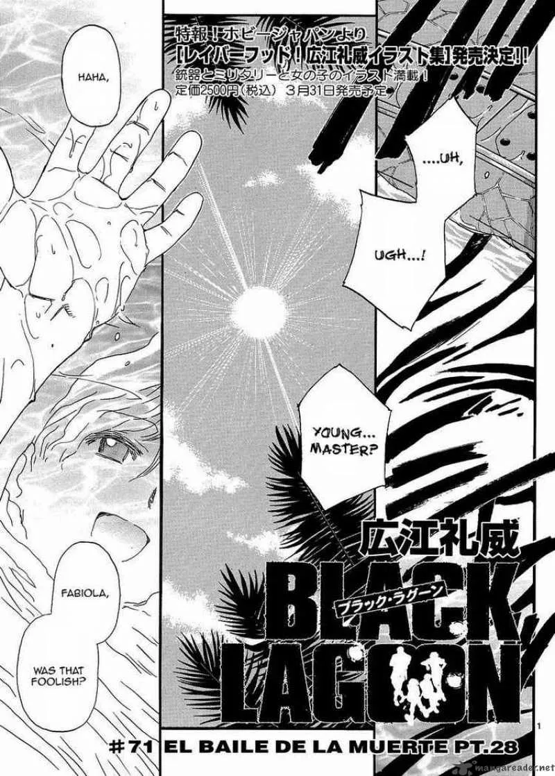 Black Lagoon Chapter 71 page 1
