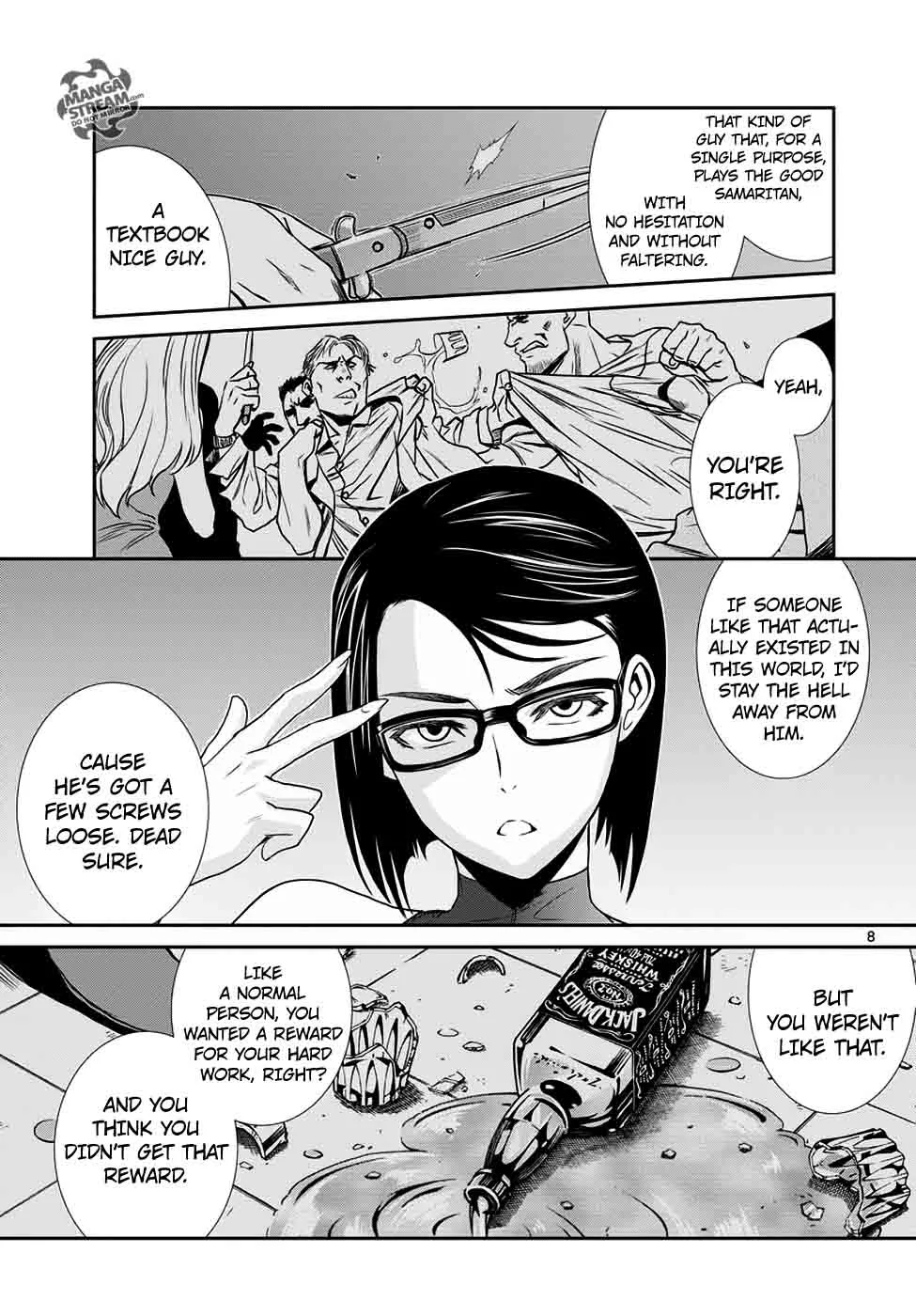 Black Lagoon Chapter 90 page 8