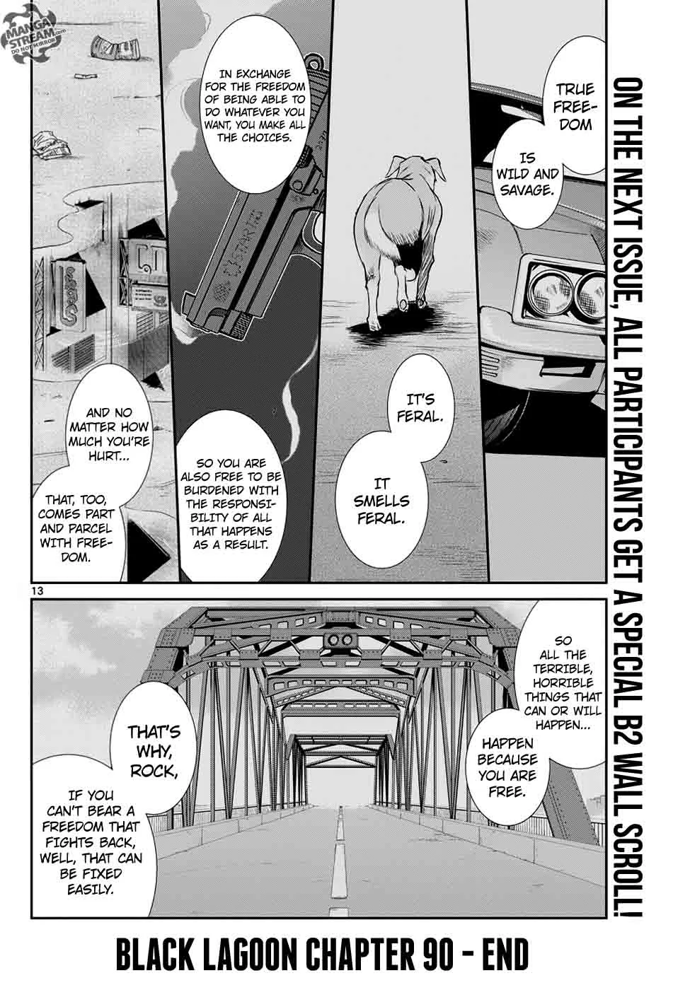 Black Lagoon Chapter 90 page 13