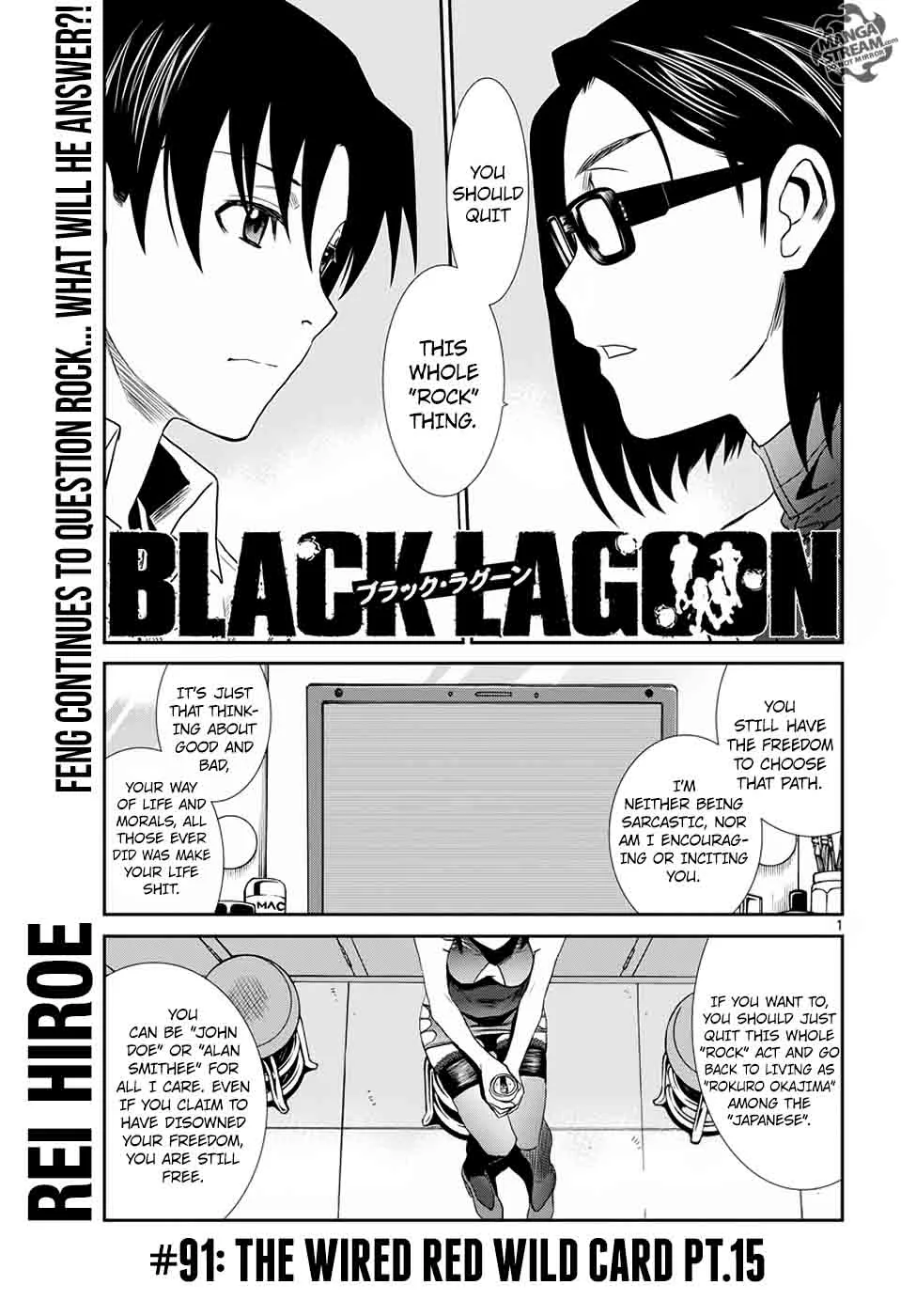 Black Lagoon Chapter 91 page 1