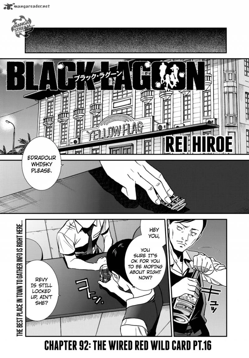 Black Lagoon Chapter 92 page 1