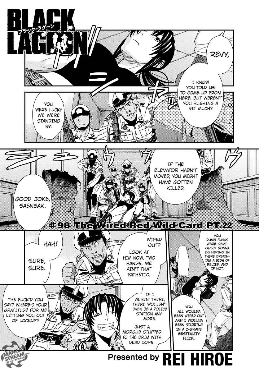 Black Lagoon Chapter 98 page 1