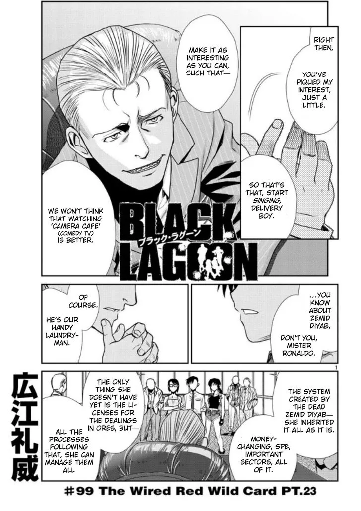 Black Lagoon Chapter 99 page 1