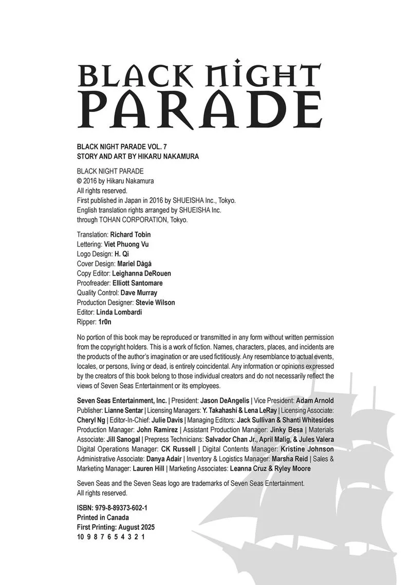 Black Night Parade Chapter 44 page 39