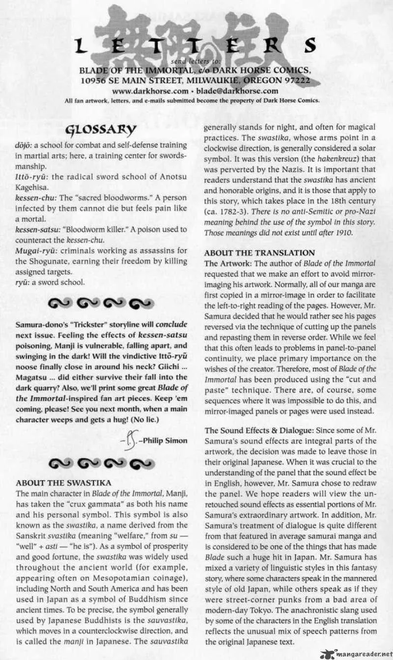 Blade of the Immortal Chapter 101 page 31