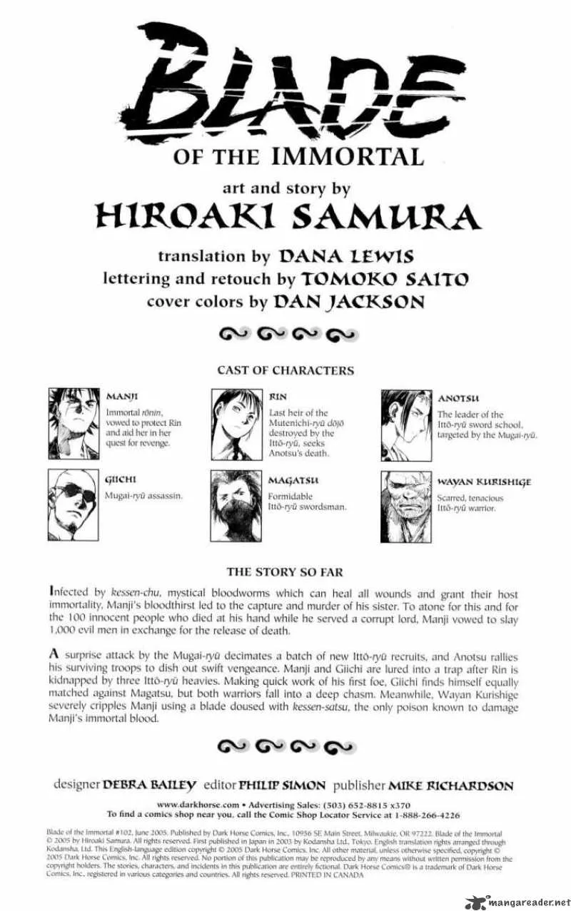 Blade of the Immortal Chapter 102 page 2