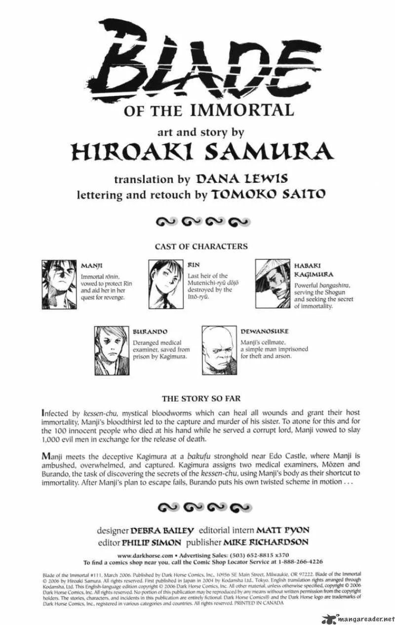 Blade of the Immortal Chapter 111 page 2