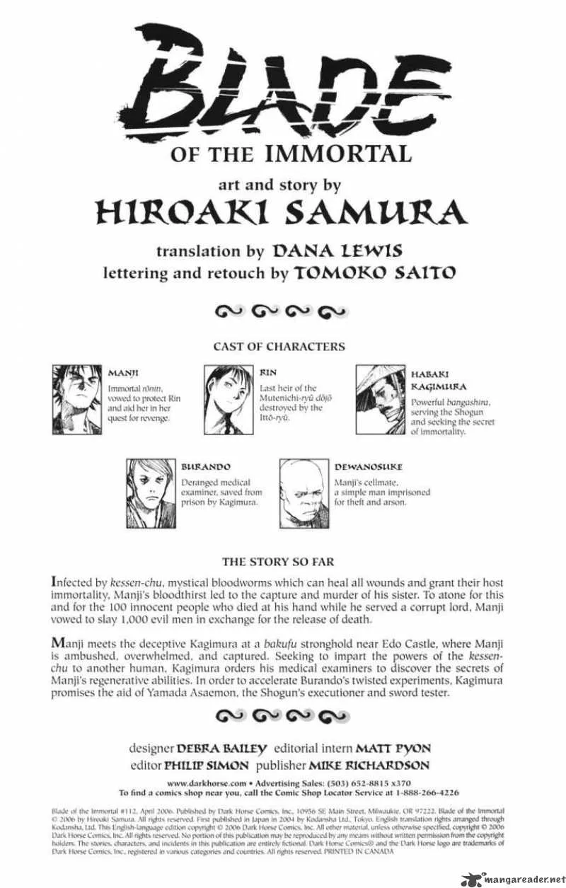 Blade of the Immortal Chapter 112 page 2