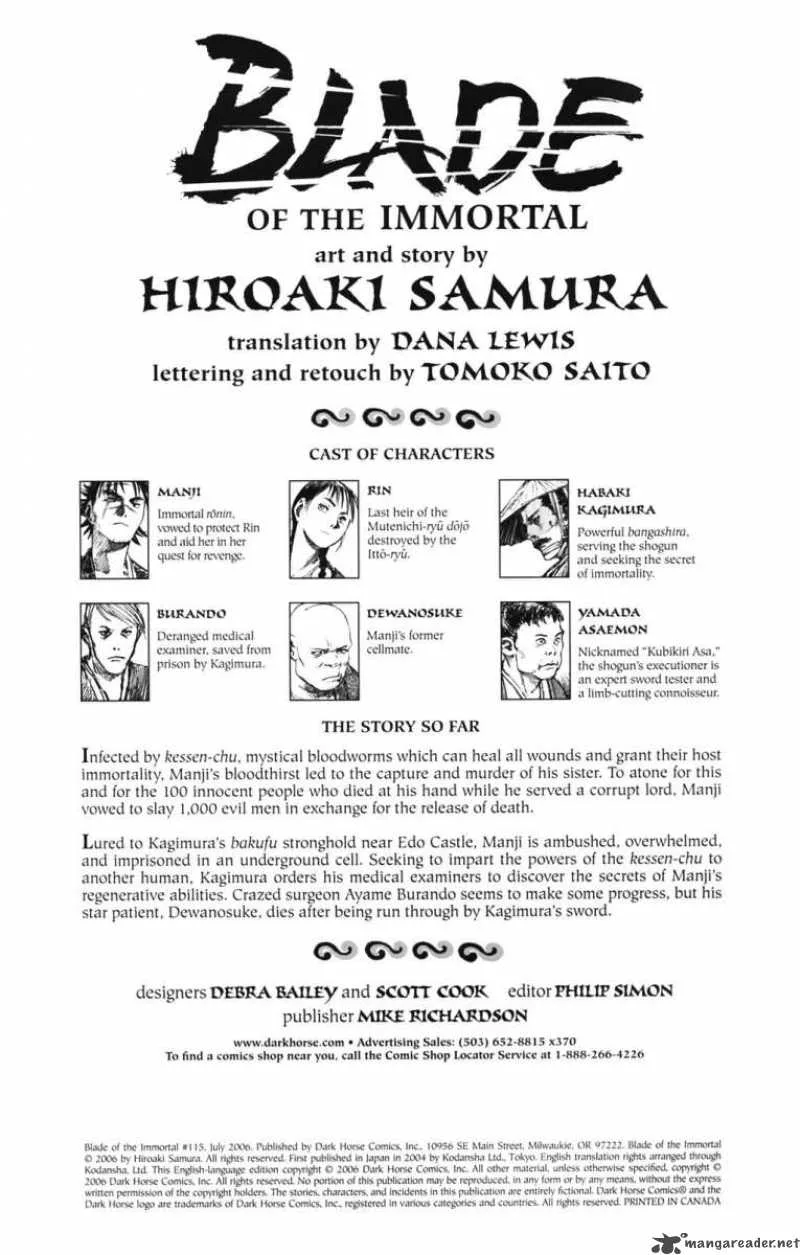 Blade of the Immortal Chapter 115 page 2