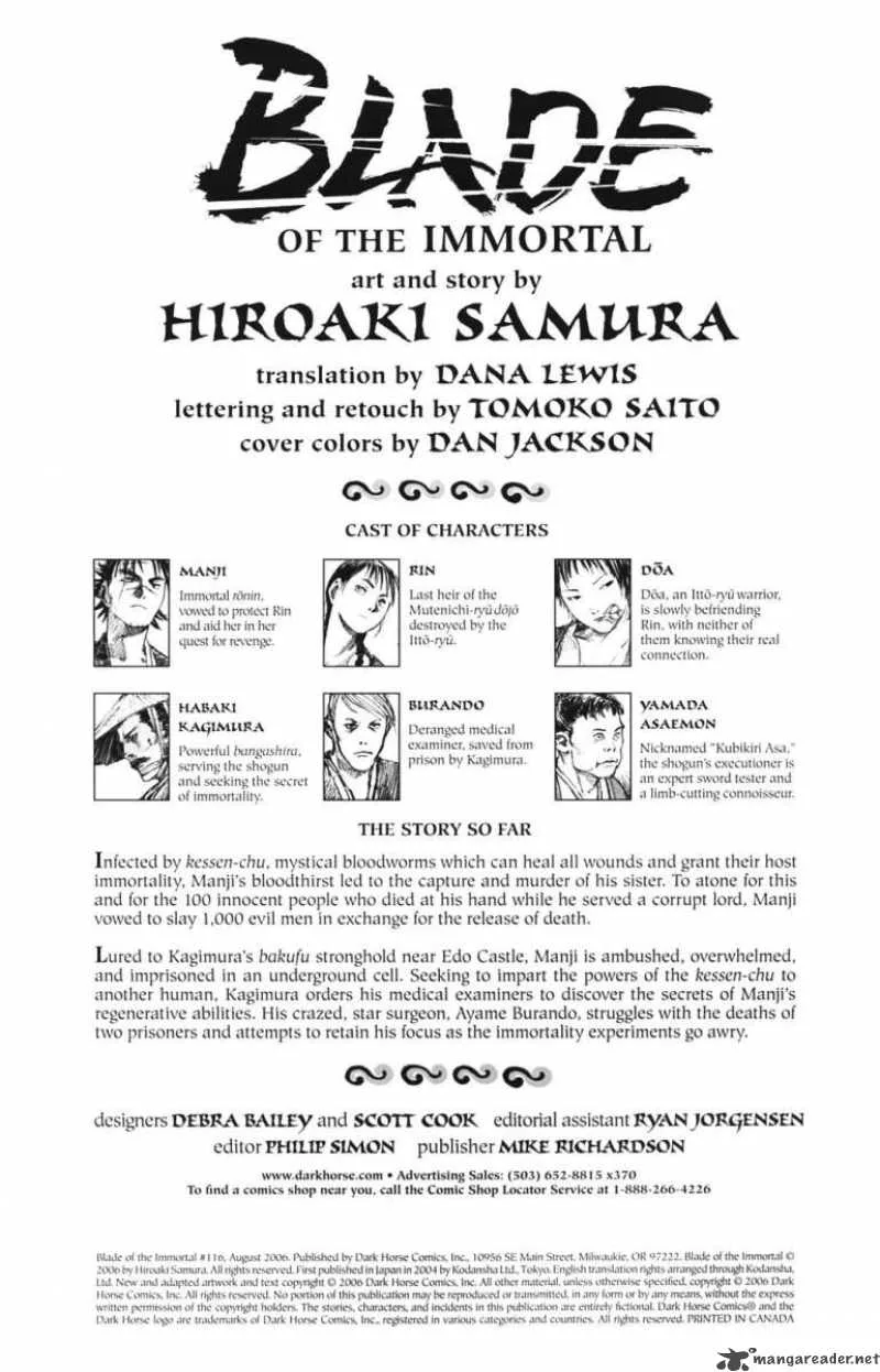 Blade of the Immortal Chapter 116 page 2