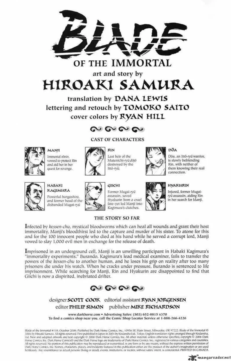 Blade of the Immortal Chapter 118 page 3
