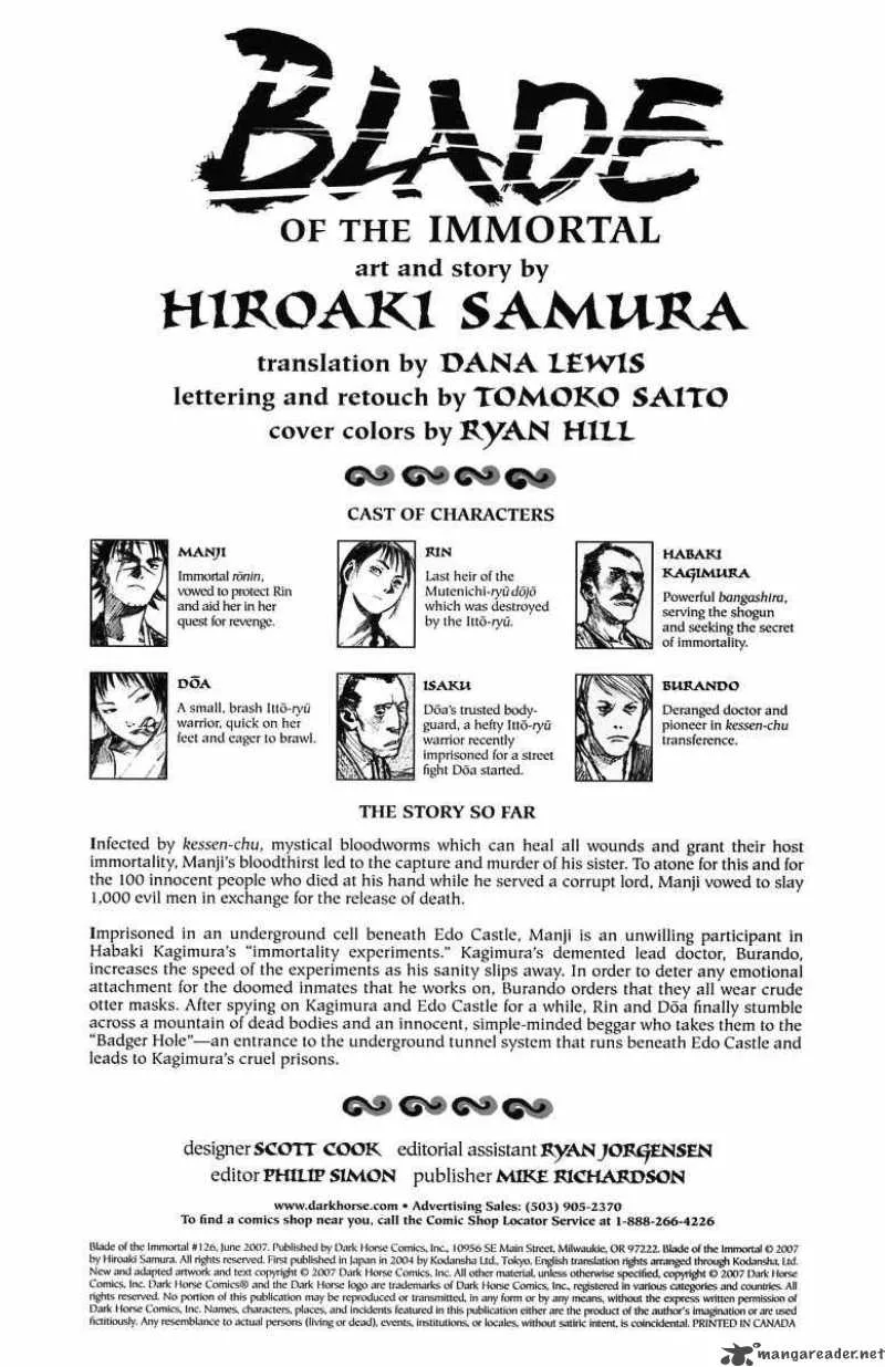 Blade of the Immortal Chapter 126 page 2