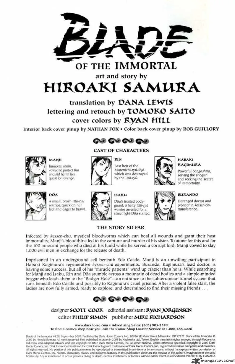 Blade of the Immortal Chapter 129 page 2