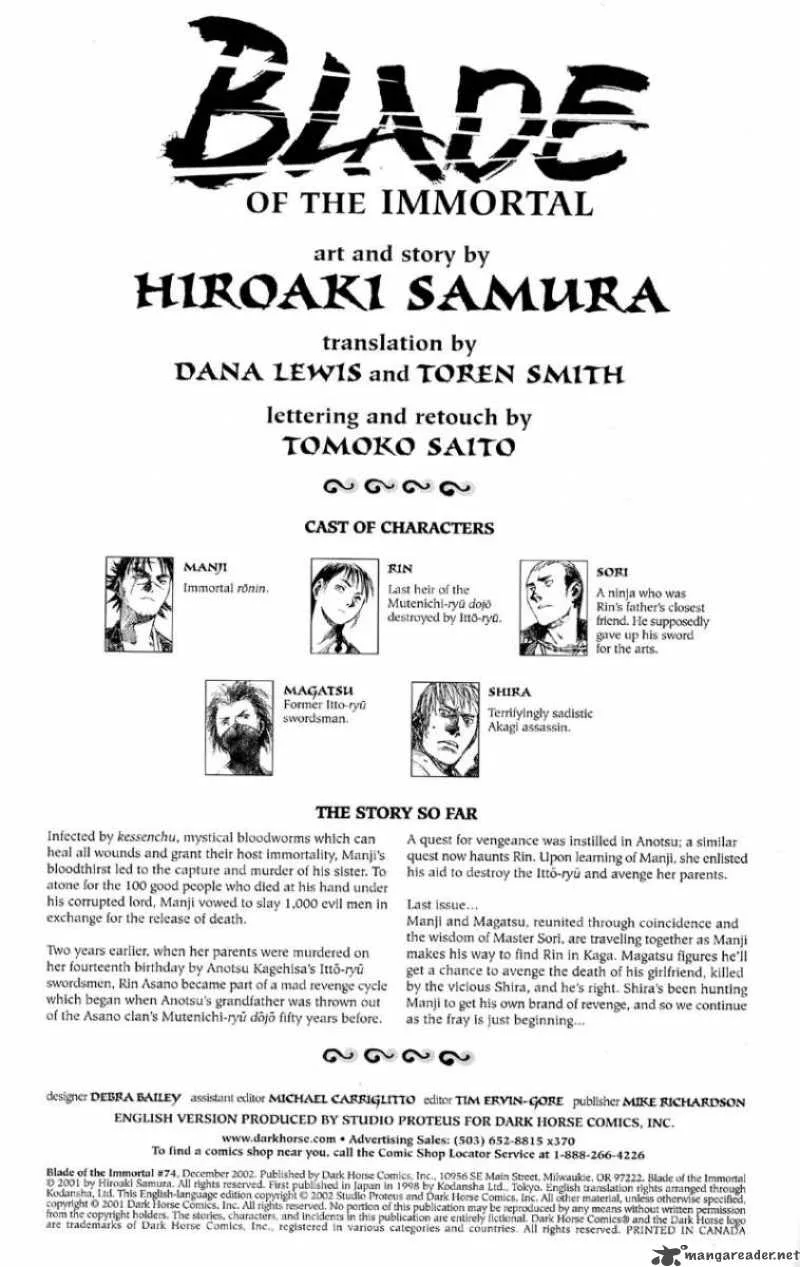 Blade of the Immortal Chapter 74 page 3