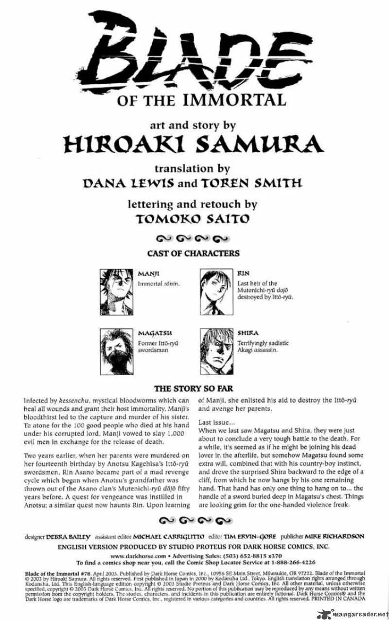 Blade of the Immortal Chapter 78 page 3