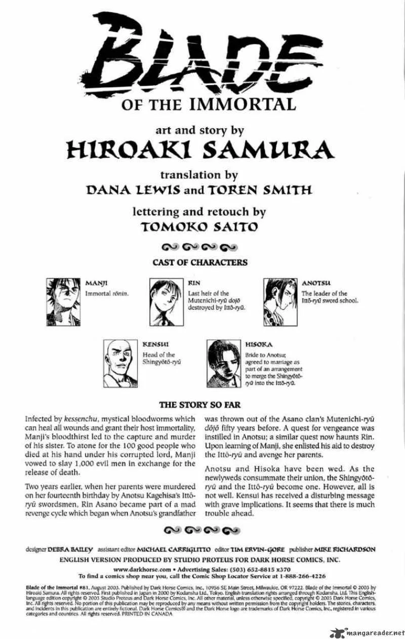 Blade of the Immortal Chapter 81 page 3