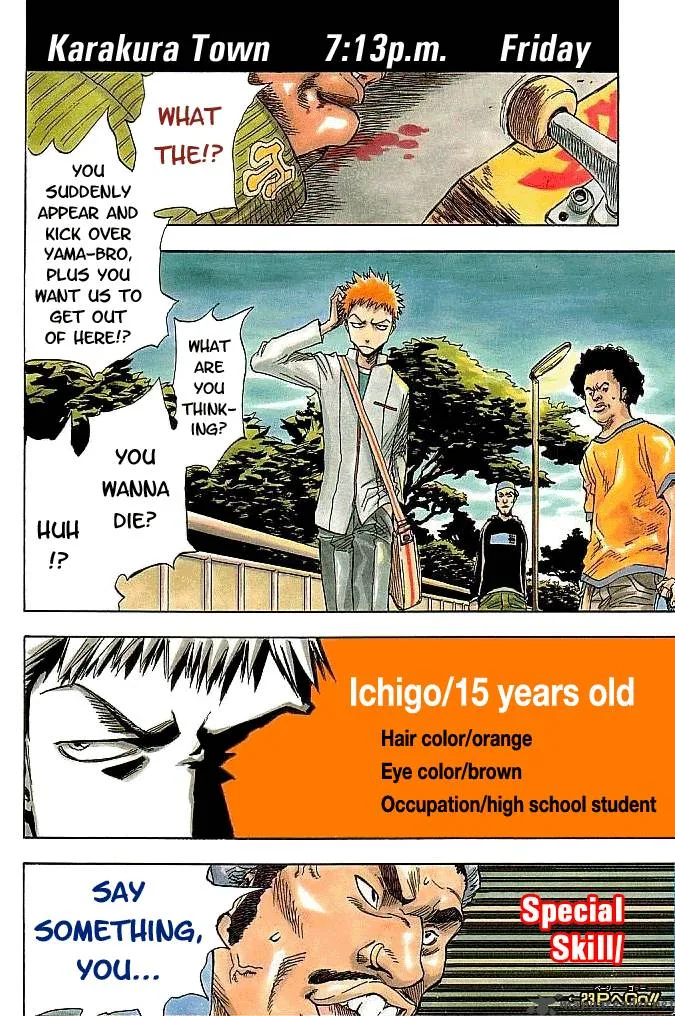 Bleach Chapter 1 page 4