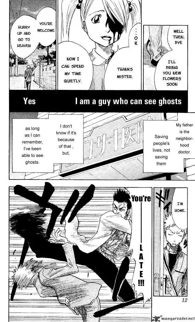 Bleach Chapter 1 page 8