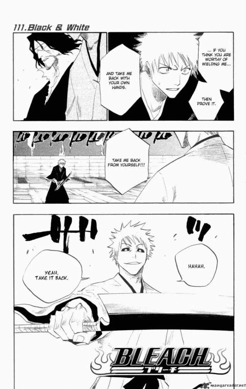 Bleach Chapter 111 page 1