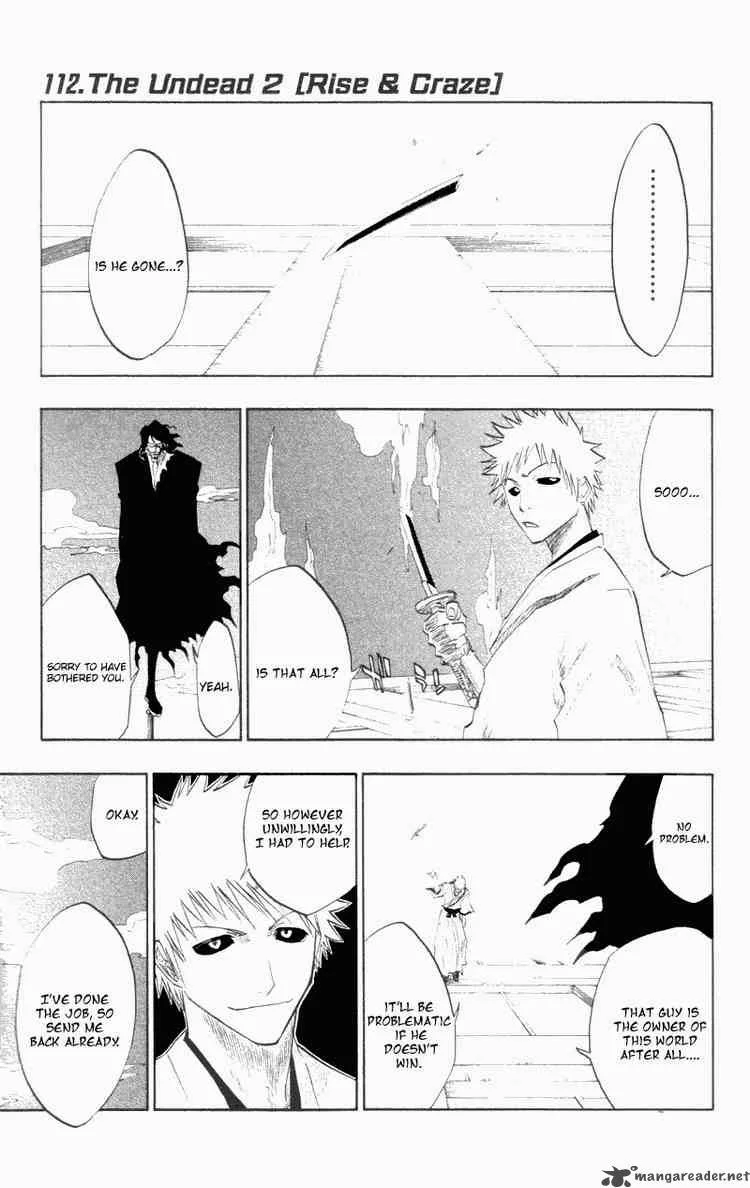Bleach Chapter 112 page 1