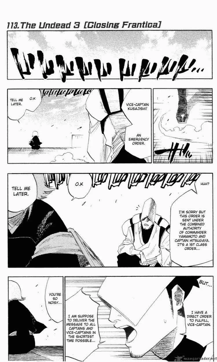 Bleach Chapter 113 page 1