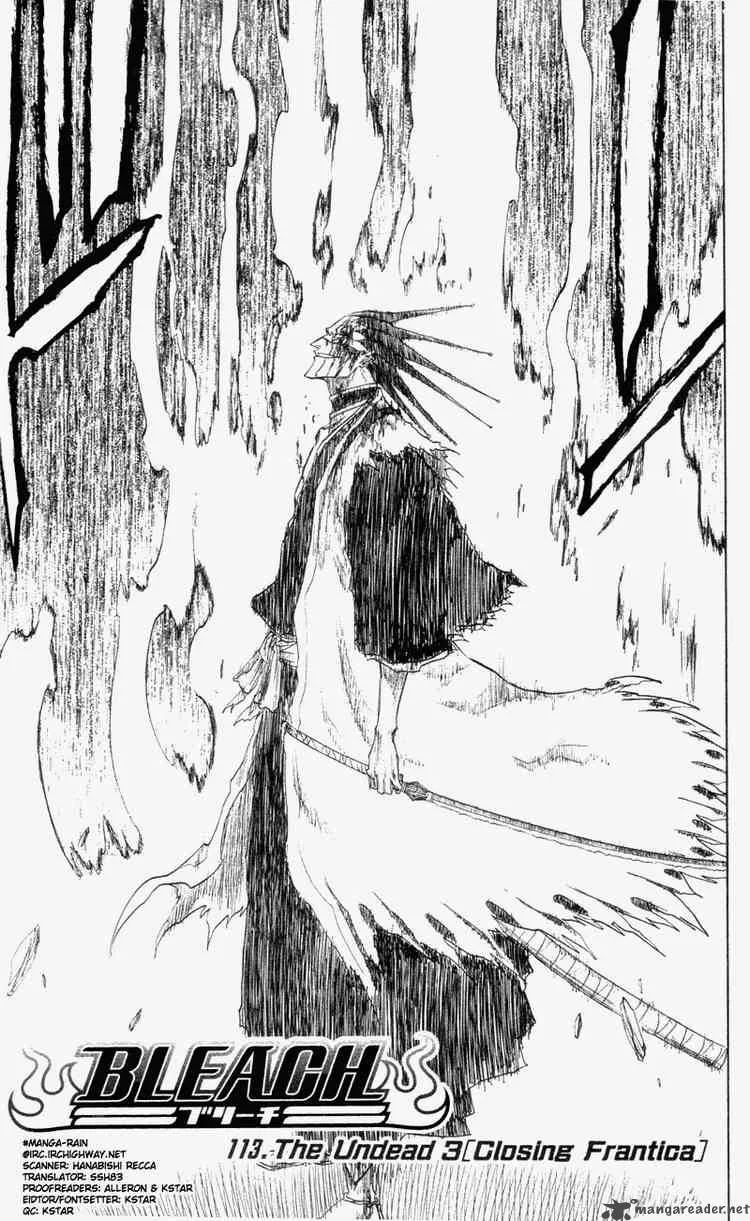 Bleach Chapter 113 page 3