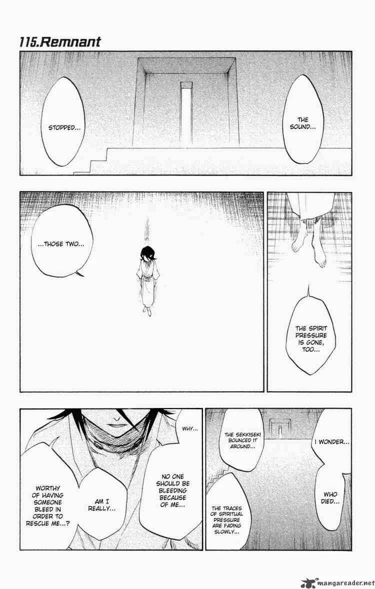 Bleach Chapter 115 page 1