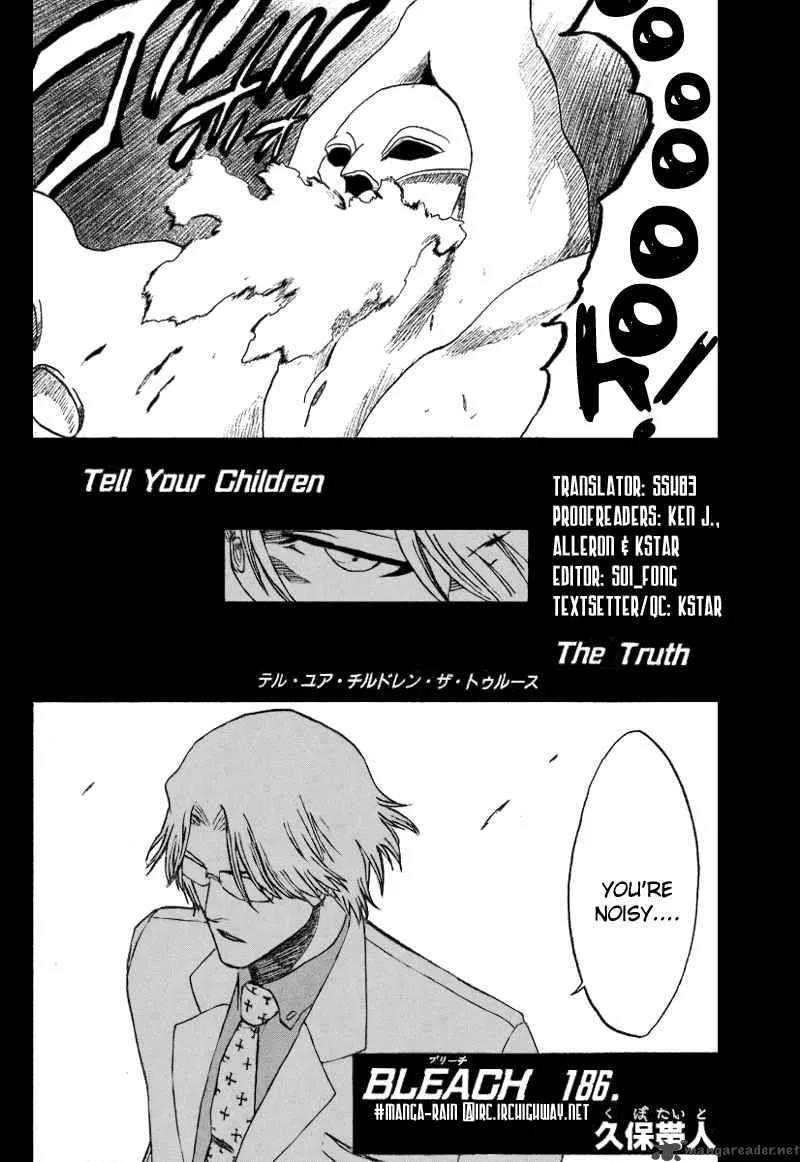 Bleach Chapter 186 page 7