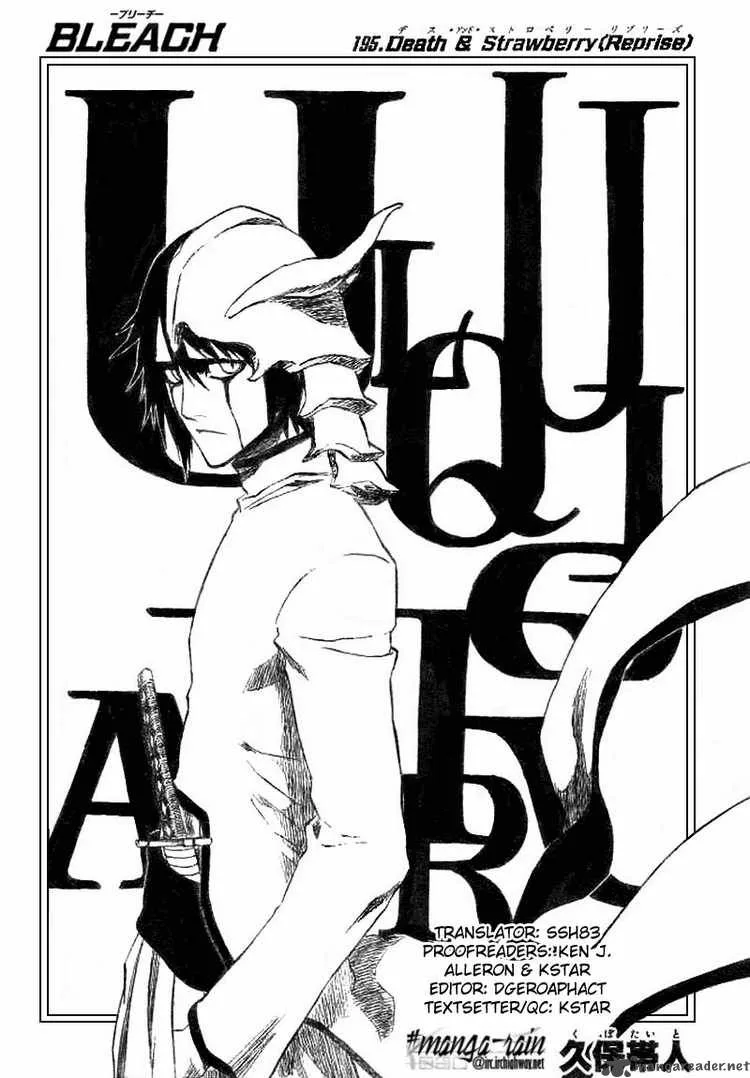 Bleach Chapter 195 page 4
