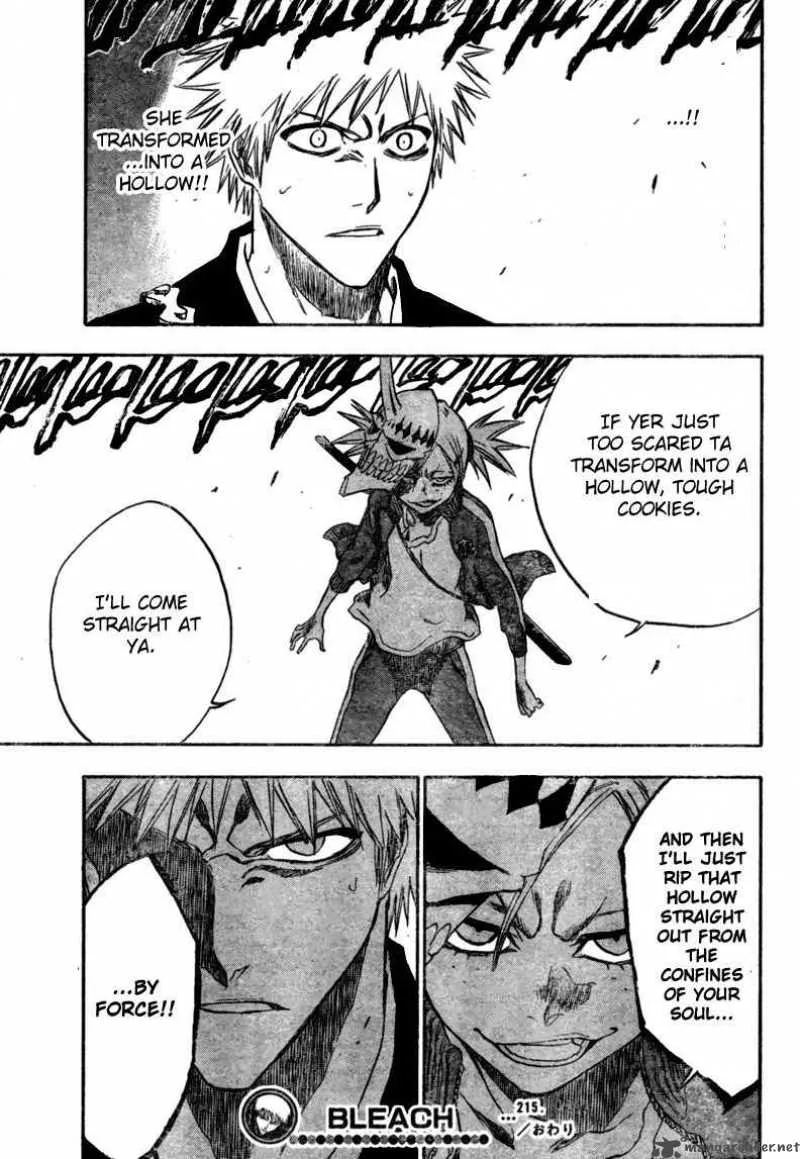 Bleach Chapter 215 page 21