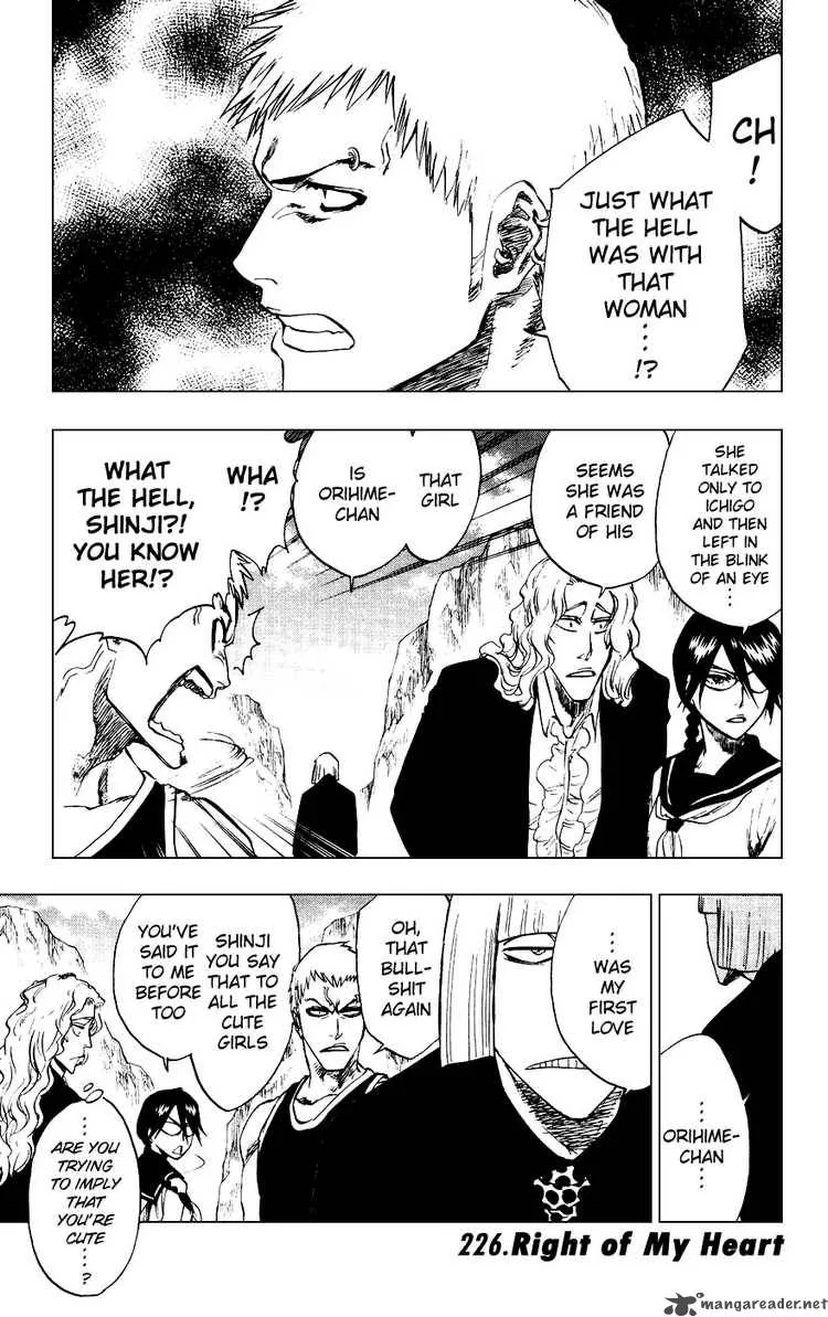Bleach Chapter 226 page 1