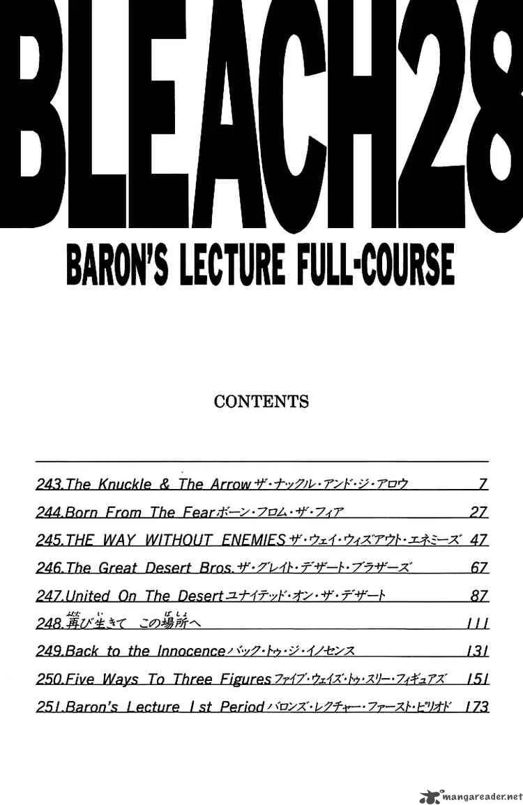 Bleach Chapter 243 page 5