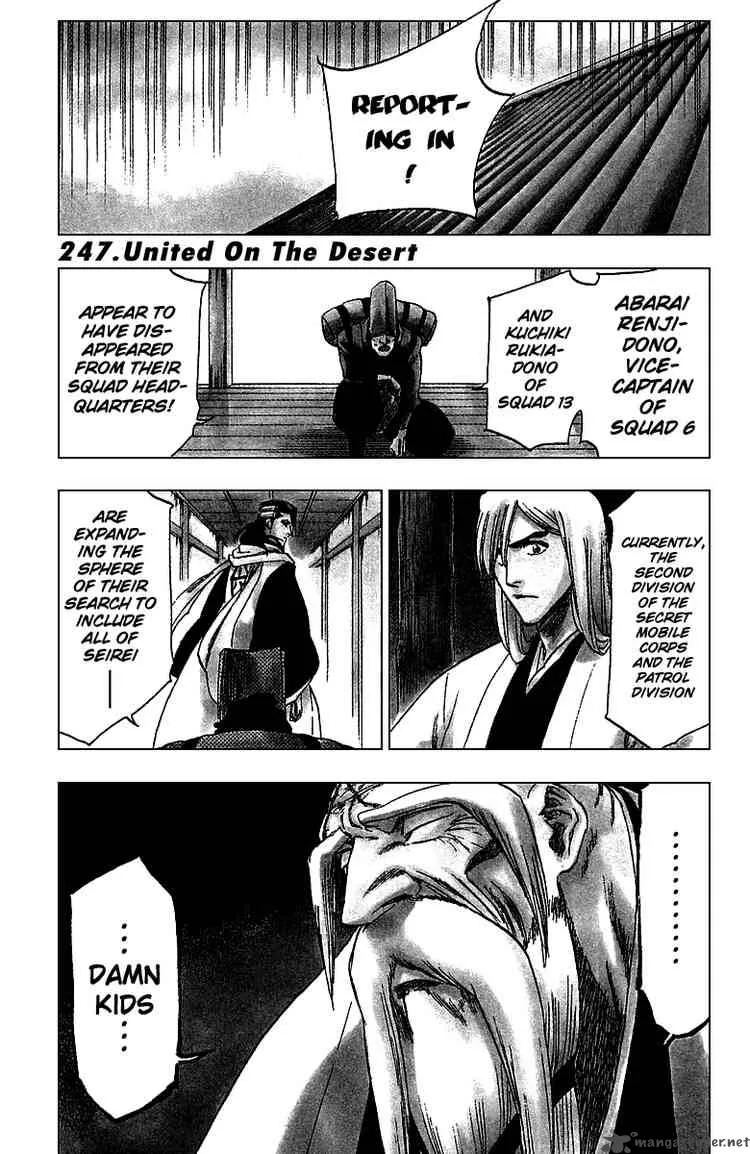 Bleach Chapter 247 page 1