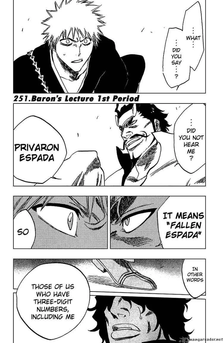 Bleach Chapter 251 page 1