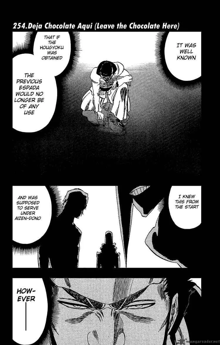 Bleach Chapter 254 page 1