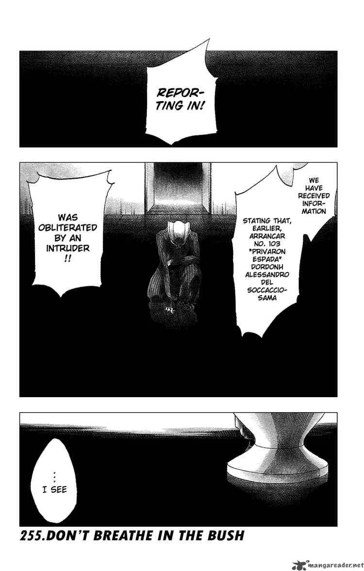 Bleach Chapter 255 page 1