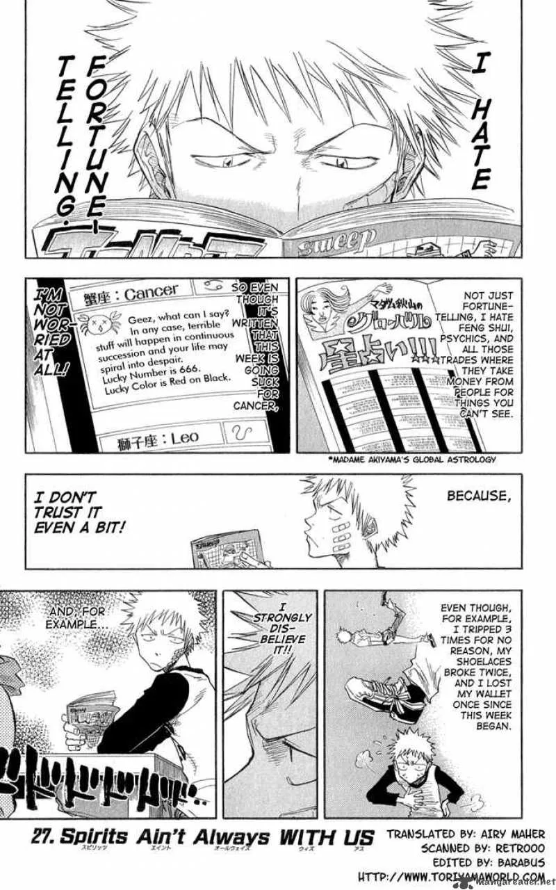 Bleach Chapter 27 page 2