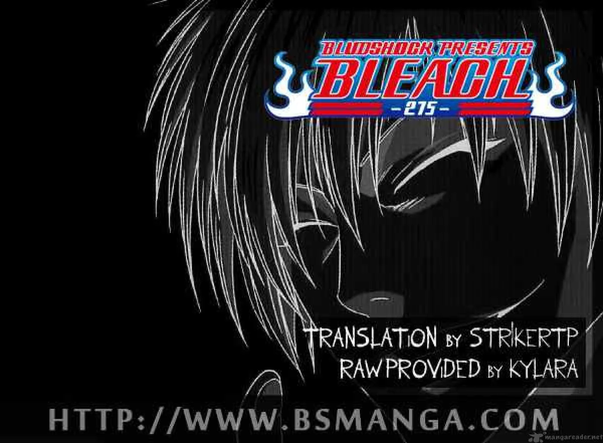 Bleach Chapter 275 page 1