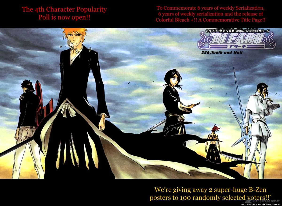 Bleach Chapter 286 page 4
