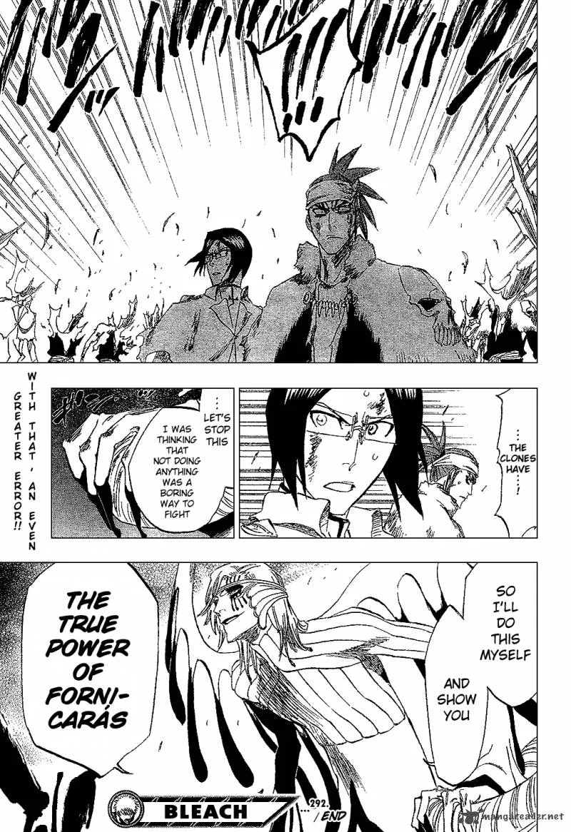 Bleach Chapter 292 page 20
