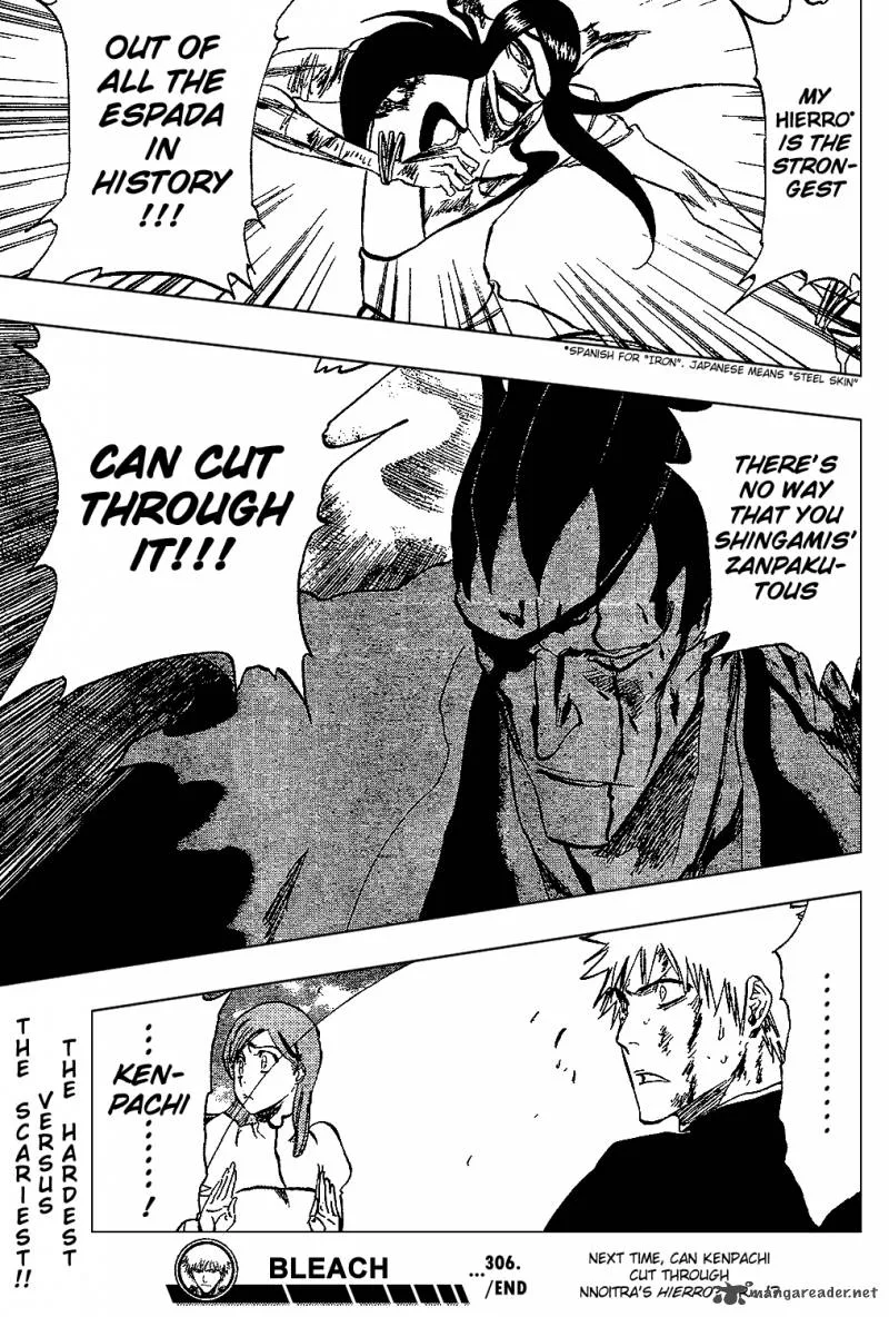 Bleach Chapter 306 page 22