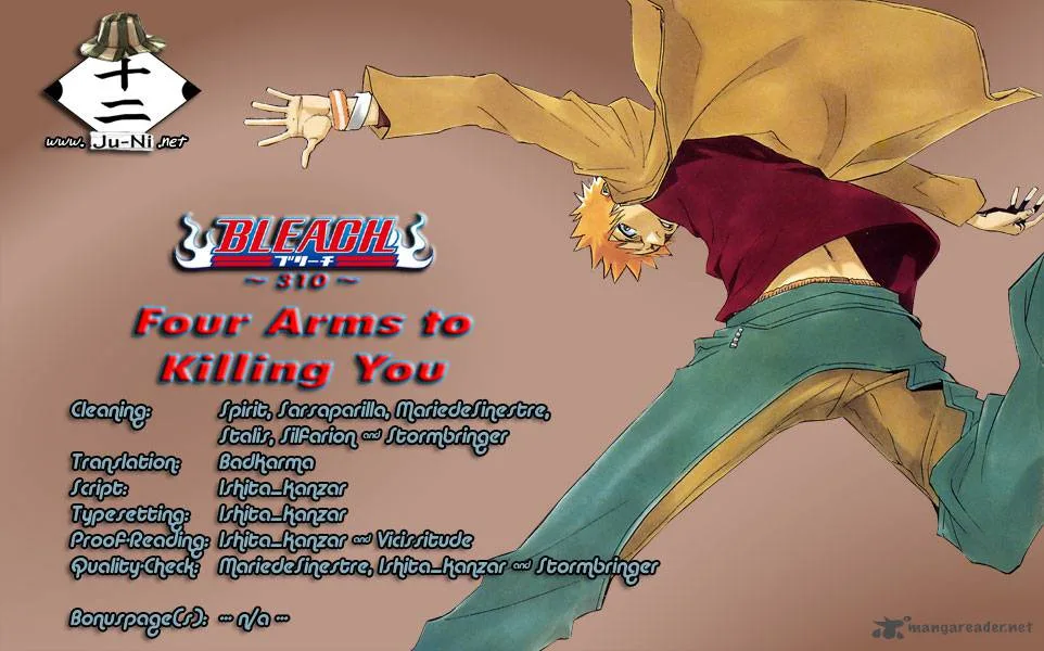 Bleach Chapter 310 page 1