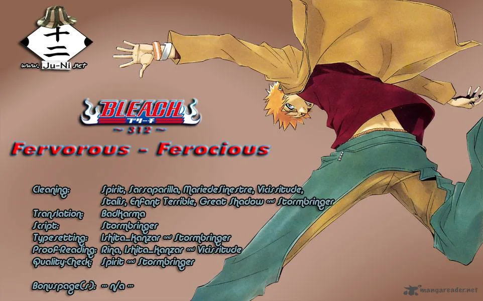 Bleach Chapter 312 page 1