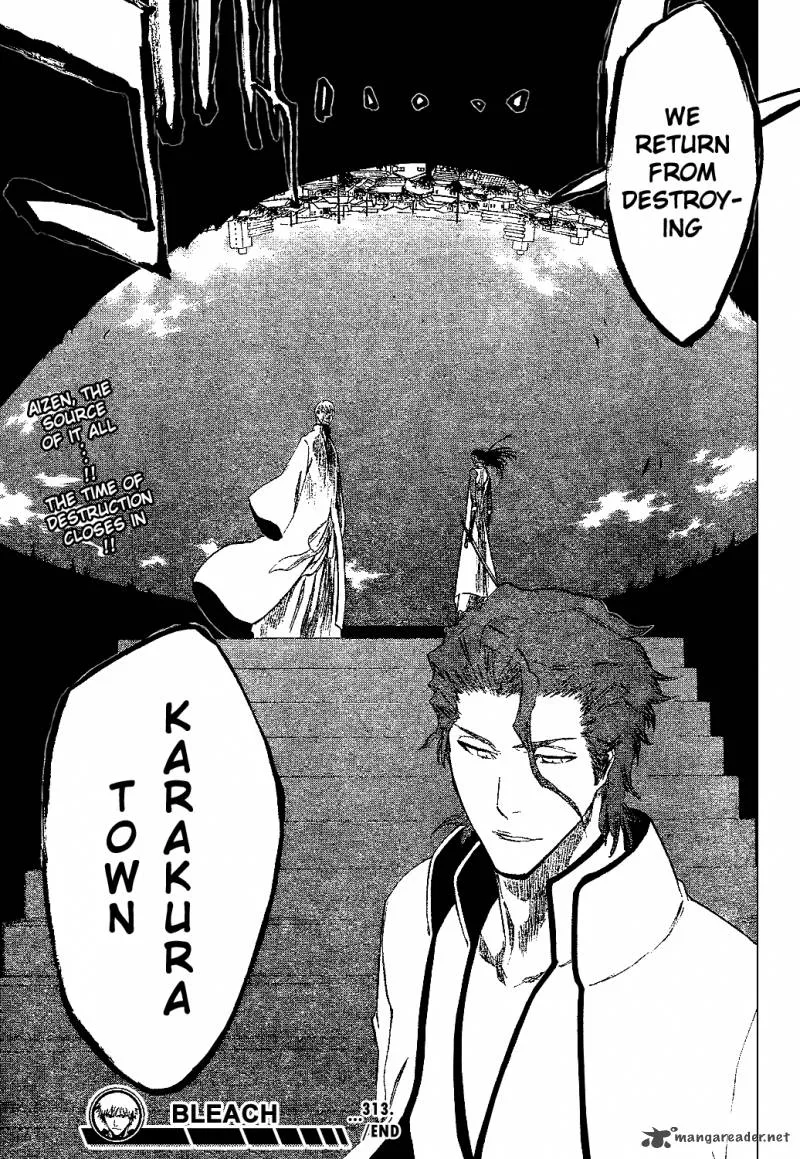 Bleach Chapter 313 page 21