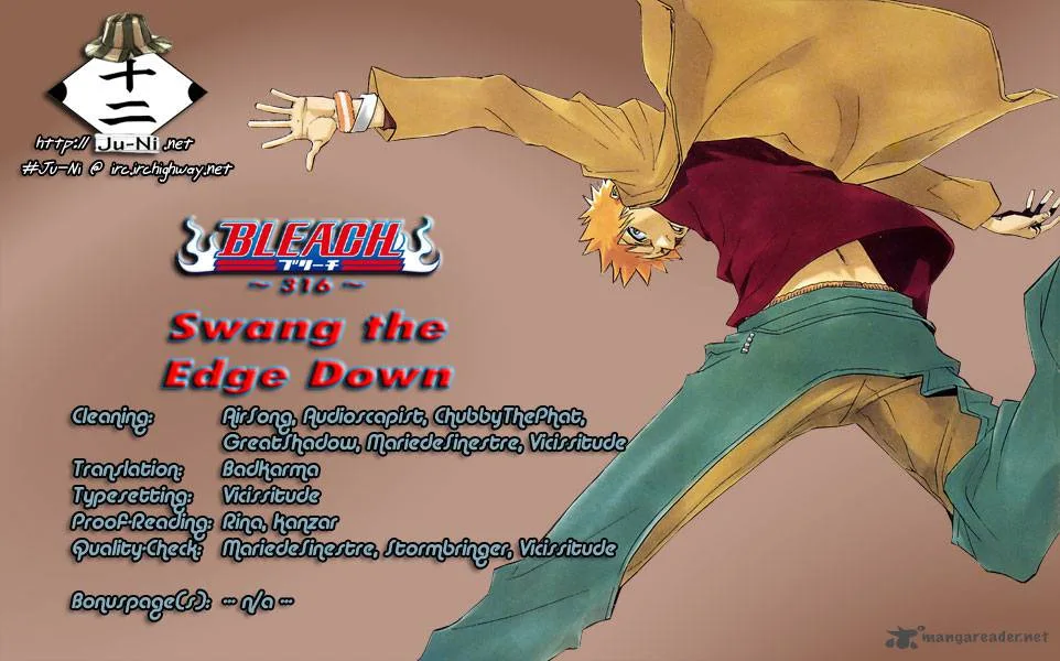 Bleach Chapter 316 page 1