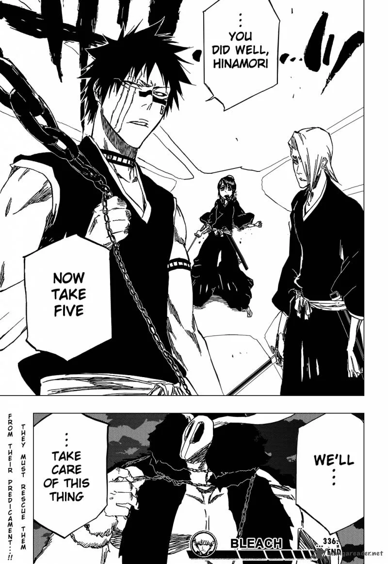 Bleach Chapter 336 page 22