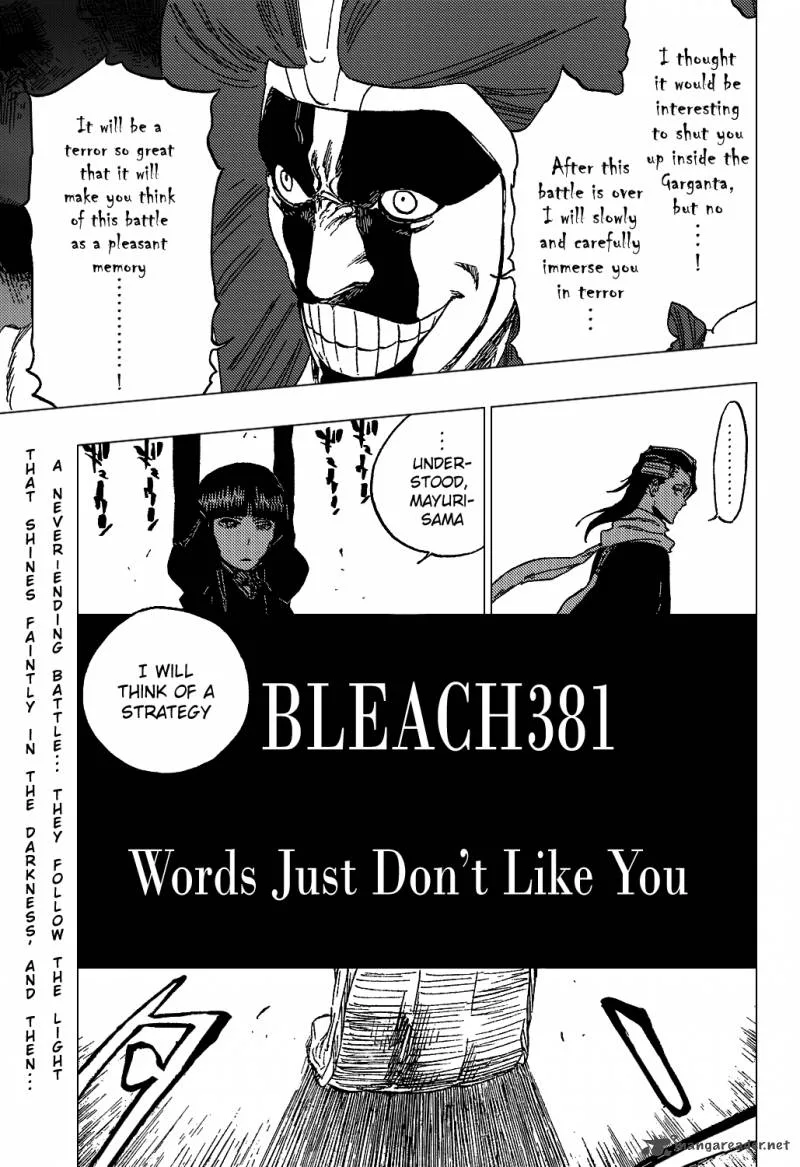 Bleach Chapter 381 page 8